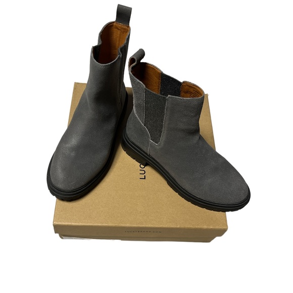 Lucky Brand gray booties - Picture 2 of 3